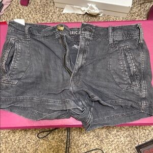 American Eagle Outfitters Women's Gray Denim Shorts